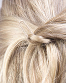 Frenchies Ultra Flocked Extra Soft French Twist Hair Pins: The French Hair Pins for Buns, Wedding Updo Hairstyles, Hair Extensions + Wigs, 20 Count, Black Frenchies