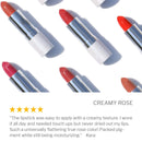 True + Luscious Super Moisture Lipstick - Vegan and Cruelty Free, Non Toxic Formula - 0.12oz, Shade: Creamy Rose True + Luscious