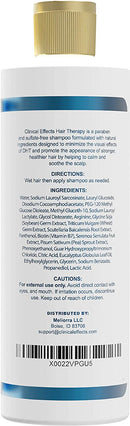 Clinical Effects: Hair Therapy Shampoo – Hair Growth Shampoo – 8 Fl Oz – 3 Bottles – All Natural, DHT Blocking Ingredients with Biotin, AnaGain and Baicapil - Hair Care and Hair Loss Solution Clinical Effects