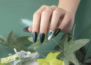 Beetles Blue Green Gel Nail Polish Set - 6 Colors Misty Gray Dark Green Gel Polish Kit Baby Blue Nail Gel Polish Soak Off LED Nail Lamp Gel Nail Kit DIY Home St. Patrick's Day Manicure Gifts Box beetles Gel Polish