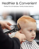 Woliwowa Hair Clippers For Men Cordless Hair Trimmer Professional Haircut & Barbers Grooming Kit with 8 Attachment Combs EKUZI WOLIWOWA