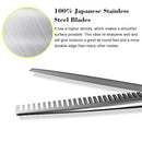 Professional Hair Thinning Scissors 6.5 Inches ULG Blending Teeth Shears Texturizing Haircut Scissors Japanese Stainless Steel with Adjustable Tension Screw for Salon Barber Hairdresser ULG