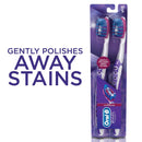 Oral-B Pro-Flex Stain Eraser Manual Toothbrush, Soft, 2 count Oral-B
