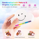 Bath Bombs with Rainbow Bubble, Ribivaul XXXL Size 6.5oz x3 Handmade Bath Bombs with Pure Ingredients, Bath Bombs for Women and Kids with Rich Bubbles, Great Gift Option for Christmas, Halloween Ribivaul