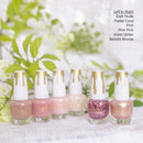 Nicole Miller Total Nudes Nail Polish Collection, Set of 6 Unique Glossy and Shimmery Nail Polish Colors for Women and Girls, Quick Dry Nail Polish' Nicole Miller