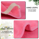 SINLAND Microfiber Facial Cloths Fast Drying Washcloth Absorbent Face Wash Cloth Soft Makeup Remover Cloths 12inch x 12inch SINLAND