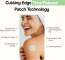 Vytadose Collagen Glow Beauty Restore Patches | 5X Stronger Formula | Collagen Peptides, Vitamin C, Pro-Retinol, Coq10, Hyaluronic Acid & Biotin for Hair Growth | Daily Patch for Skin & Hair Wellness Infinity Warehouse
