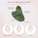 Zoë Ayla Gua Sha Facial Massage Tool (Natural Jade Stone) Zoë Ayla