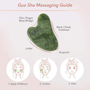 Zoë Ayla Gua Sha Facial Massage Tool (Natural Jade Stone) Zoë Ayla