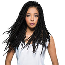 Bobbi Boss Synthetic Hair Crochet Braids African Roots Braid Collection Nu Locs 18" (4-Pack, T4/3027) BOBBI BOSS
