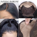 UNice Hair Fake Scalp Wig 13x4 Lace Front Wigs Human Hair for Black Women Brazilian Virgin Straight Hair Wig Pre Plucked Hairline With Baby Hair 22inch UNICE Store