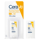 CeraVe Sunscreen Stick SPF 50 | 0.47 Ounce | Mineral Sunscreen for Kids & Adults | Packaging May Vary CeraVe
