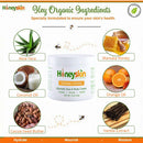 Manuka Honey Cream Face Moisturizer and Body Lotion - Eczema Honey Organic Moisturizing Cream - Dry Itchy Sensitive Skin - Face Lotion for Redness Eczema and Rosacea - Orange Vanilla Scent (4oz) Honeyskin