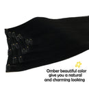 GOO GOO Clip in Hair Extensions Real Human Hair Extensions 16 Inch 120g 7pcs Jet Black Remy Human Hair Extensions Clip in Thick Natural Hair Extensions for Women GOO GOO Store