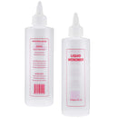 Empty Bottle for Liquid Monomer Twist Top Applicator Squeeze Bottle with Measurements 8oz By Alpree alpree