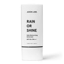 RAIN OR SHINE Anti Aging Face Sunscreen SPF 50 for Clear Skin w/Green Tea, Hyaluronic Acid, Vitamin C, Vitamin E Oil, Ginseng Extract, Licorice Root – SPF Moisturizer for Face, Fragrance Free 2.03 Oz JAXON LANE