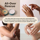 Onsen Hand & Cuticle Rescue Cream | Organic Nail Strengthener & Balm | Dry, Cracked Hands, Elbows & Feet | Shea Butter, Tsubaki & Jojoba Oil | Nail Repair & Growth, Vegan – 2 Pack (1.10 oz) Infinity Warehouse