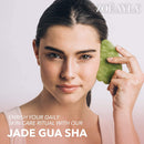 Zoë Ayla Gua Sha Facial Massage Tool (Natural Jade Stone) Zoë Ayla