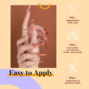Beetles Gel Nail Polish Set, Caramel Collection Gel Nail Polish Kit 6 Colors Nail Gel Home Manicure Christmas for Women New Year Holiday Gifts Set beetles Gel Polish