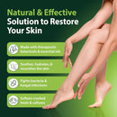 Foot and Body Oil with Tea Tree Oil - Hydrating Foot Care and Foot Spa for Cracked Heel Repair - Soothes Dry, Irritated Skin and Foot Odor - (4oz) Infinity Warehouse