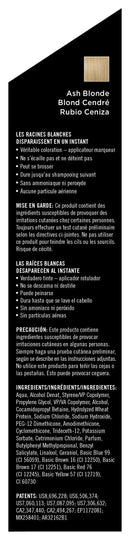 TouchBack PRO Gray Root Touch Up Marker Applicator - Real Hair Color Ash Blonde TouchBack