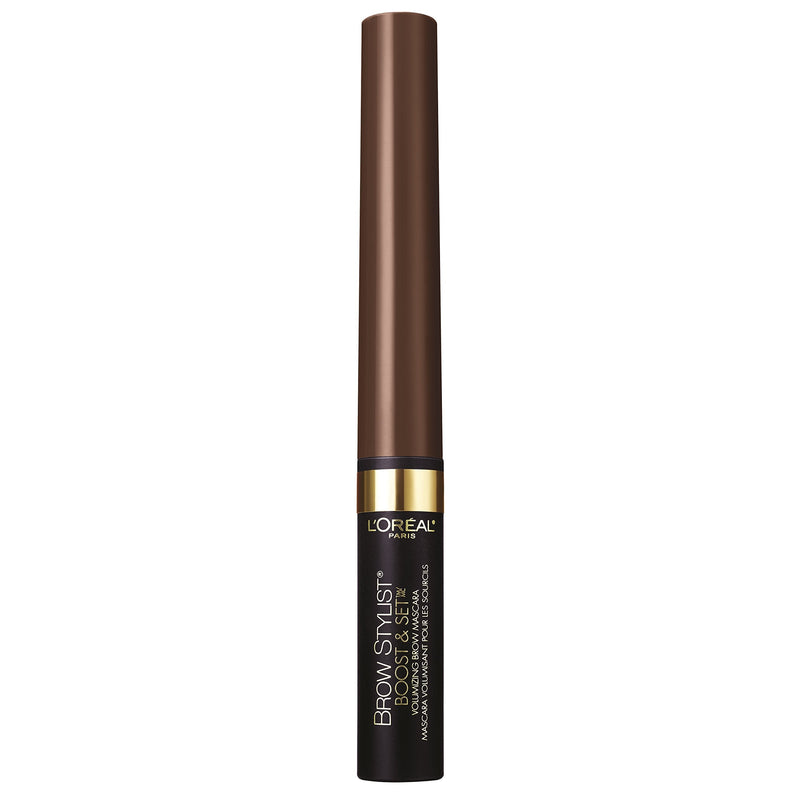 L'Oreal Paris Cosmetics Brow Stylist Boost and Set Brow Mascara, Dark Brunette, 0.1 Fluid Ounce L'Oreal Paris
