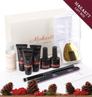 Makartt Poly Nail Gel Kit Clear Soft Pink Nude Nail Extension Builder Enhancement Gel with Slip Solution Trail Kit DIY Nail Art Equipment Set for Beginner P-68 Makartt