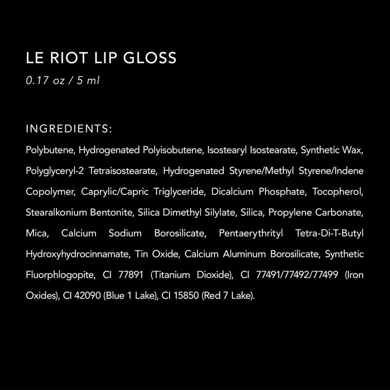 HAUS LABORATORIES by Lady Gaga: LE RIOT LIP GLOSS, Mic-Drop Haus Laboratories