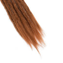 20" Dreadlock Extension Ombre For Hip-Hop Synthetic Heat Resistant Faux Locs Dread Reggae Extension Twist Braiding Faux Locs Crochet For Man Women (15strands/3packs,light auburn) S-noilite