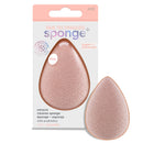 Real Techniques Sponge +, Skin Care Facial Cleanser Tool with Probiotics, Exfoliate and Clean Pores, Miracle Cleansing Sponge, Dual Sided, Pink, Gentle on Skin, 1 Count Real Techniques