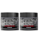 Extreme Hold Pomade for Men – Style & Finish Your Hair (2 Pack) Viking Revolution