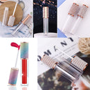 24 Pack Crystal Rhinestone Lip Gloss Tubes with Wand 5ml Empty Lip Gloss Containers Lipgloss Bottles with Stoppers Free 5pcs Mylar Bags + 2pcs Syringes for DIY Lip Gloss Balm AMORIX