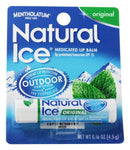 Mentholatum Natural Ice Lip Balm Original SPF 15 1 Each ( Pack of 2) Natural Ice