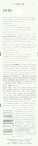 L'Oreal Paris Telescopic Precision Liquid Waterproof Eyeliner, Black L'Oréal Paris