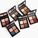 Glo Skin Beauty Eye Shadow Quad | Four Expertly Matched Shades for A Custom Eye Statement, (Bon Voyage) Infinity Warehouse