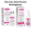 QUEEN NATURAL NEW YORK | 7in1 White and Bright Super Serum-5% Tranexamic Acid,5% Kojic Acid,2% Alpha Arbutin-Dark Spot Remover Melasma Treatment Anti Aging Vegan Cruelty Free-NO FRAGRANCE (Pack of 2) QUEEN NATURAL NEW YORK Store