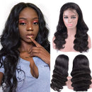Wingirl Lace Front Human Hair Wigs for Women Pre Plucked Hairline 220% Denisty Brazilian Body Wave Lace Front Wigs with Baby Hair Natural Color(22inch wigs, 220% Denisty) Wingirl Store