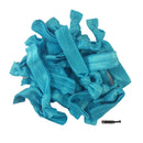 Hair Ties 20 Elastics Ponytail Holder Set No Crease Ribbon Bands (Teal) Kenz Laurenz