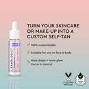 Tanologist Face and Body Drops - Illuminating Self-Tan Drops, 30ml - Cruelty & Toxin Free - Dark Tanologist