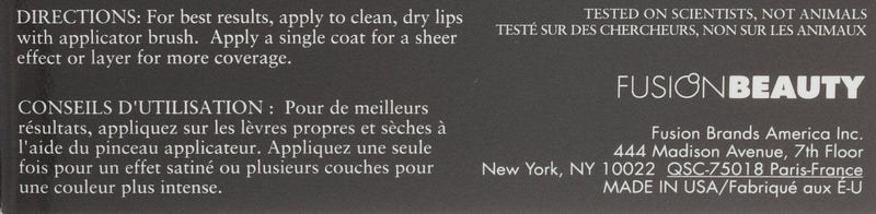 Fusion Beauty Lip Fusion Infatuation Liquid Shine Multi-action Lip Fattener Fusion Beauty