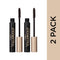 L'Oreal Paris Voluminous Original Washable Bold Eye Volume Building Mascara, Builds eye lashes up to 5X natural thickness, Smudge Free, Clump Free, Carbon Black, 2 count L'Oreal Paris Store