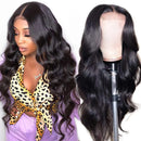 Wingirl Lace Front Human Hair Wigs for Women Pre Plucked Hairline 220% Denisty Brazilian Body Wave Lace Front Wigs with Baby Hair Natural Color (18Inch, 220% Denisty) Wingirl Store