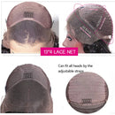 UNice Hair Body Wave Lace Front Human Hair Wigs, Unprocessed Brazilian Virgin Human Hair 13X4 Lace Frontal Wig Pre Plucked with Baby Hair 150% Density (20 Inch) UNICE Store