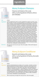 Scalp Care 2 Set_Shampoo & Conditioner_An Ayurvedic herbs to cleanse and revitalize the scalp ATOMY