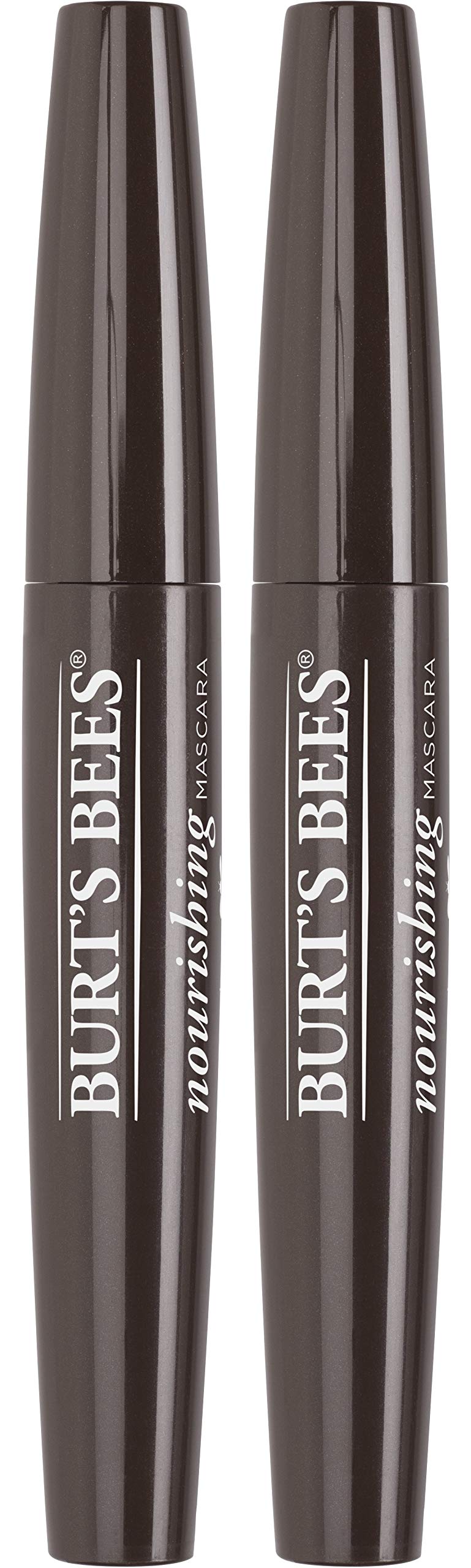 Burts Bees 100% Natural Nourishing Mascara, Classic Black - 0.4 Ounce (Pack of 2) Burt's Bees