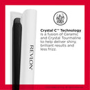 REVLON Crystal C + Ceramic Digital Hair Flat Iron | Long-Lasting Shine and Less Frizz, (1 in) Infinity Warehouse