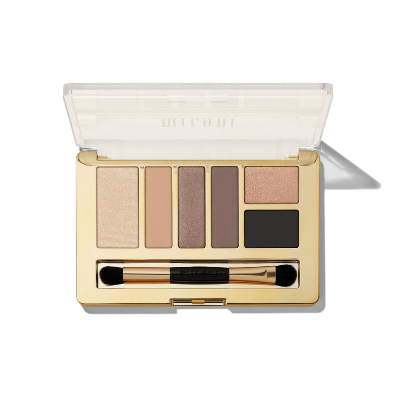 Milani Everyday Eyes Eyeshadow Palette - Must Have Naturals (0.21 Ounce) 6 Cruelty-Free Matte or Metallic Eyeshadow Colors to Contour & Highlight Milani