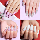 Beetles Dip Powder Nail Starter Kit 6 Colors French Tips Kit, Acrylic Dipping Powder System Starter Nail Kit for French Nail Manicure Nail Art Set Essential Kit, No UV/LED Lamp Needed, 0.53 fl.Oz/each beetles Gel Polish Store