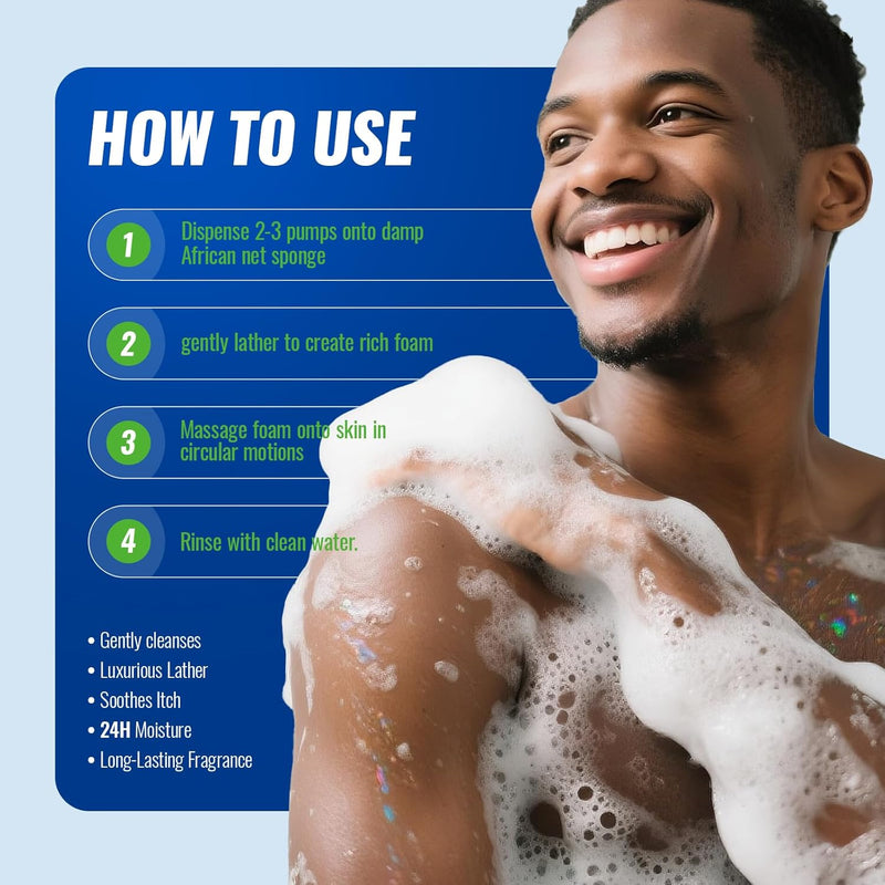 Natural Antifungal Body Wash: Tea Tree Fights Fungus Eliminates Odor Relieves Itching Formula for Sensitive Skin and Active Lifestyles 16.3 FL OZ Infinity Warehouse