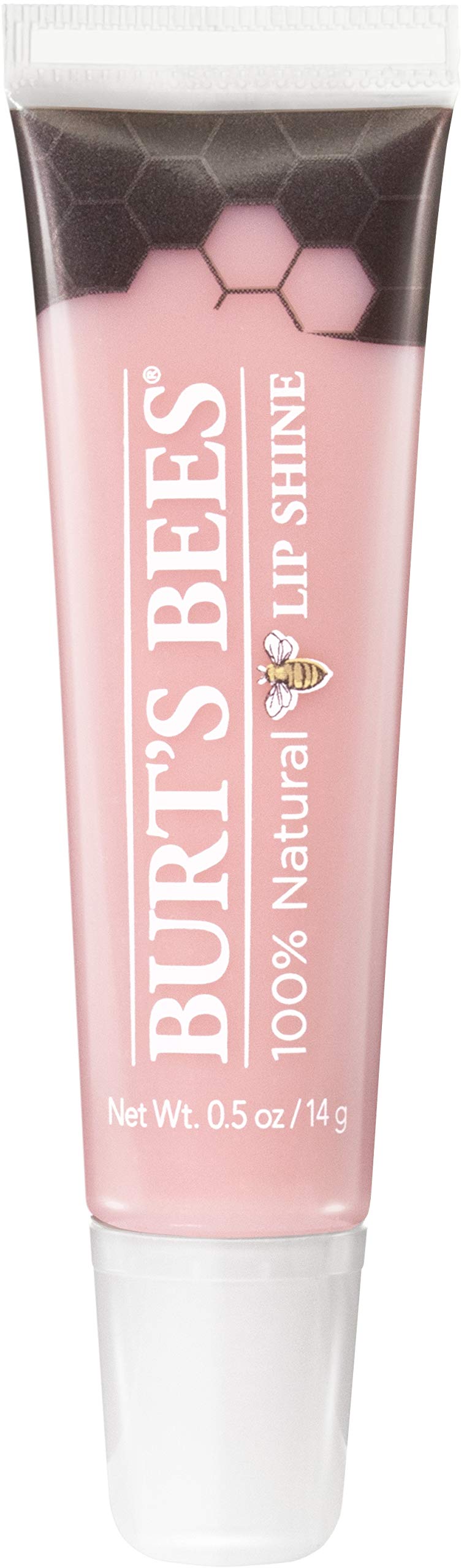 Lip Balm Stocking Stuffer, Burt's Bees Lip Shine Holiday Gift for Women, 100% Natural Makeup, Whisper Burt's Bees